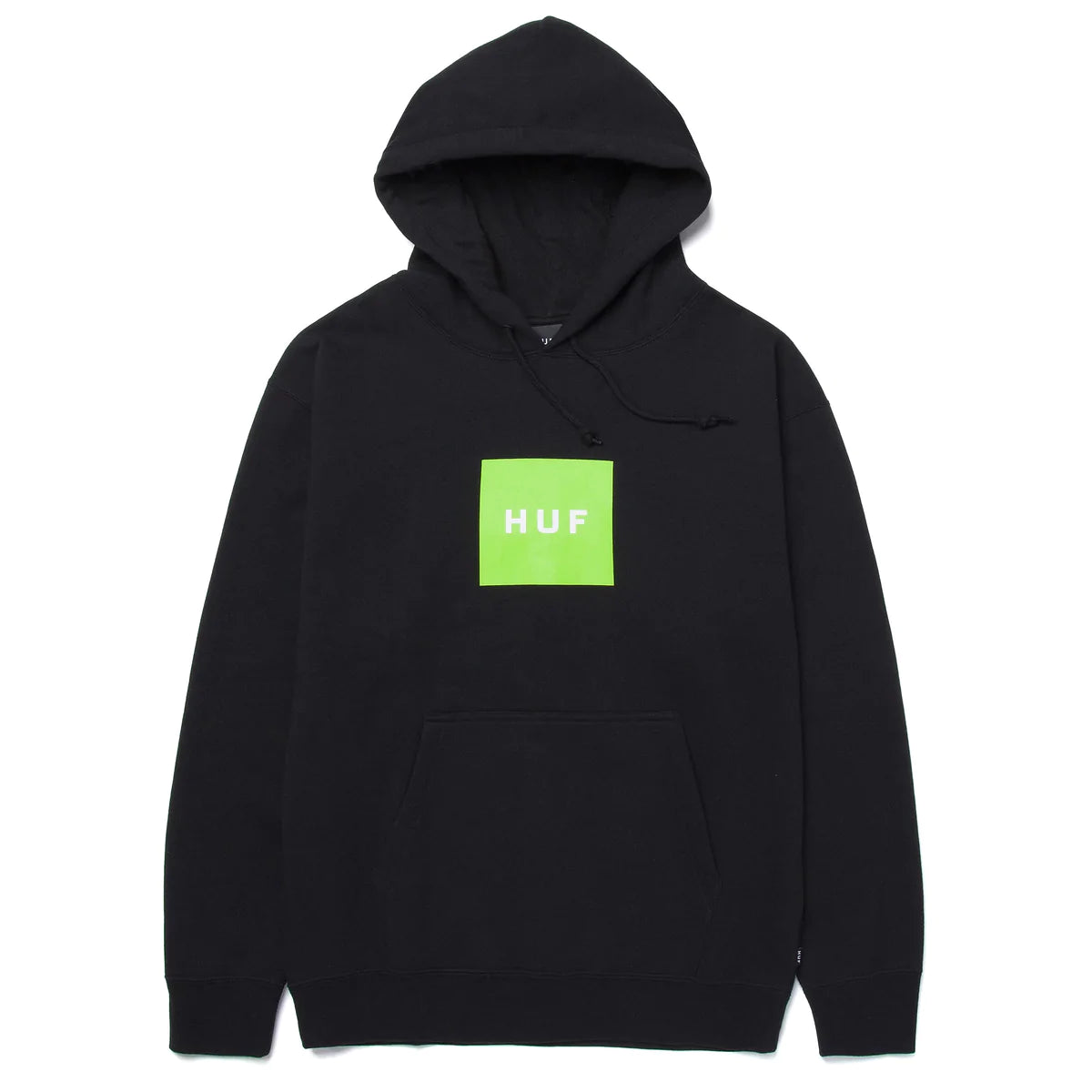 Essentials Box Logo P/O Hoodie (Black)