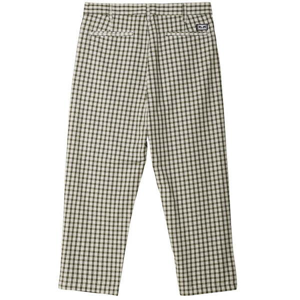 Fubar Pleated Plaid Pant (Unbleached Multi)