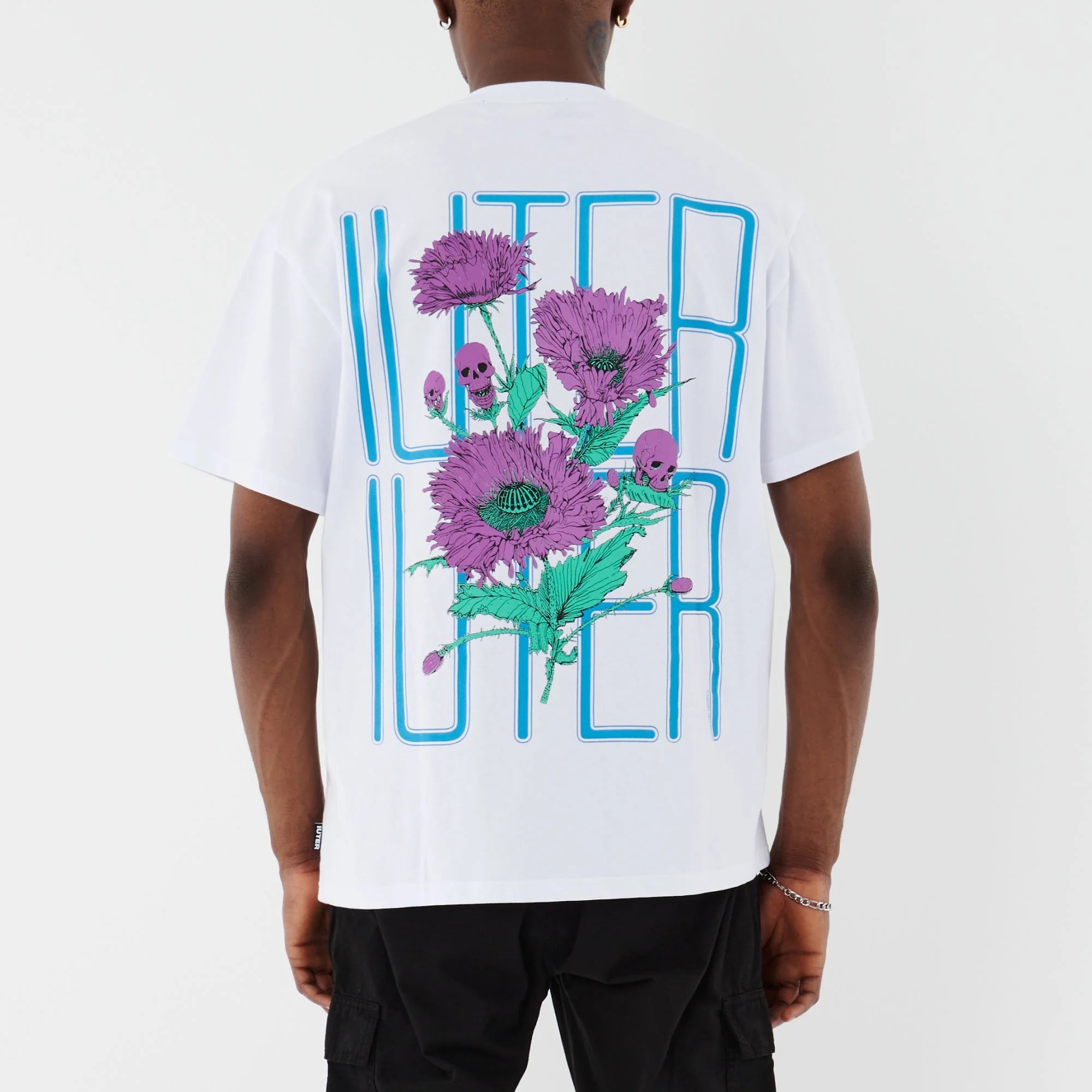 Spine Skulls Tee (White)