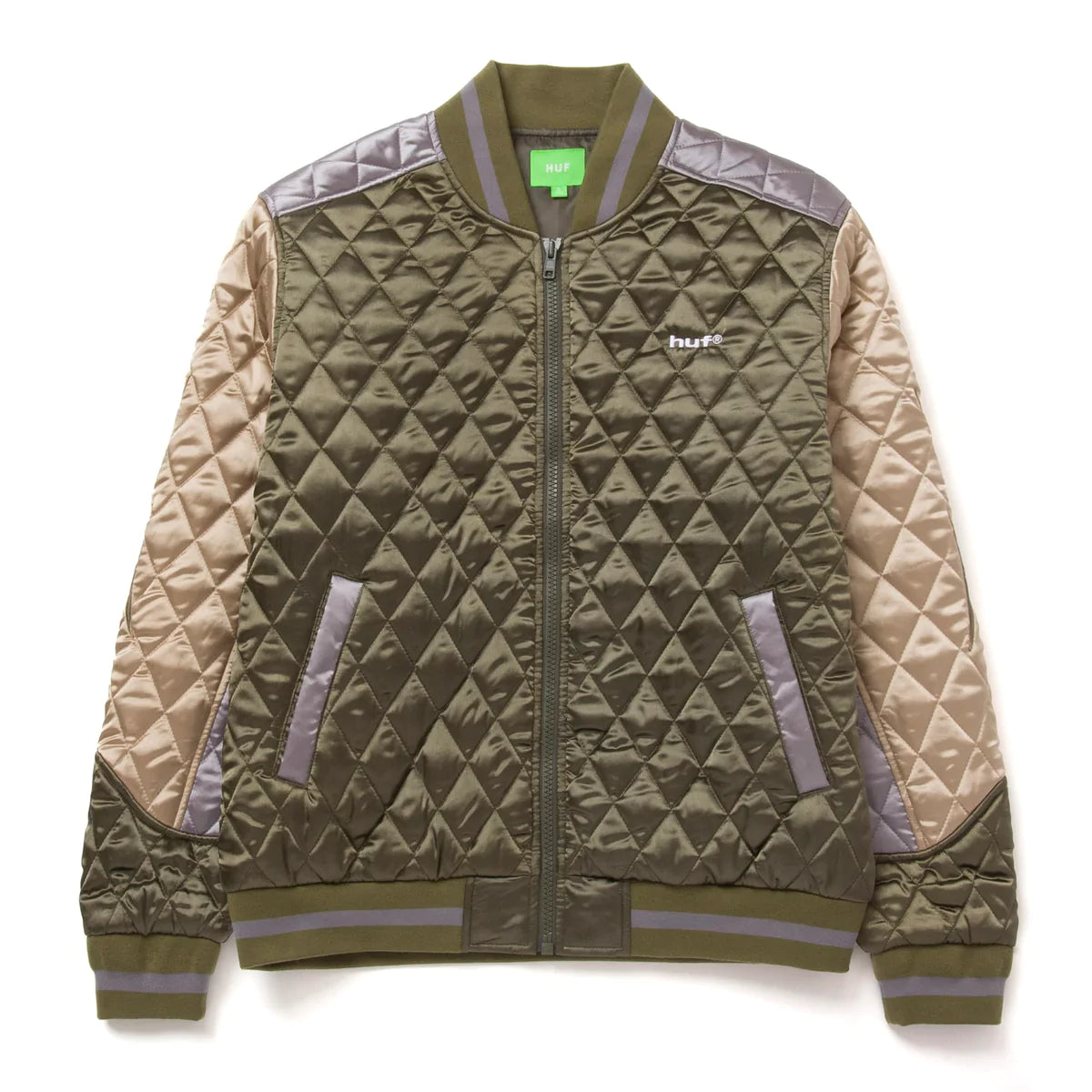 Lightning Bomber Jacket (Olive)
