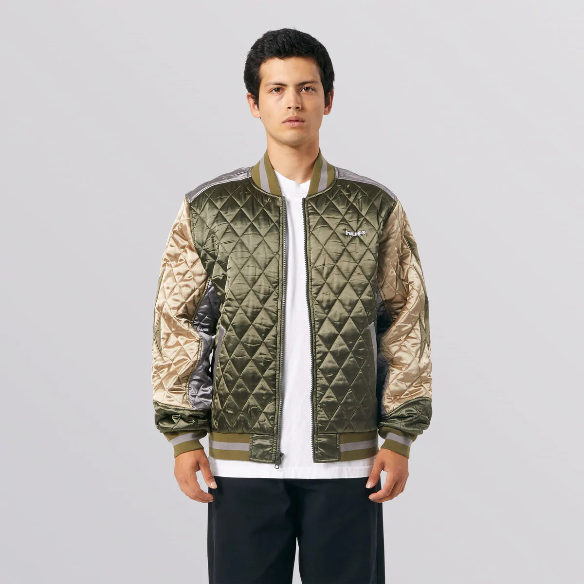Lightning Bomber Jacket (Olive)