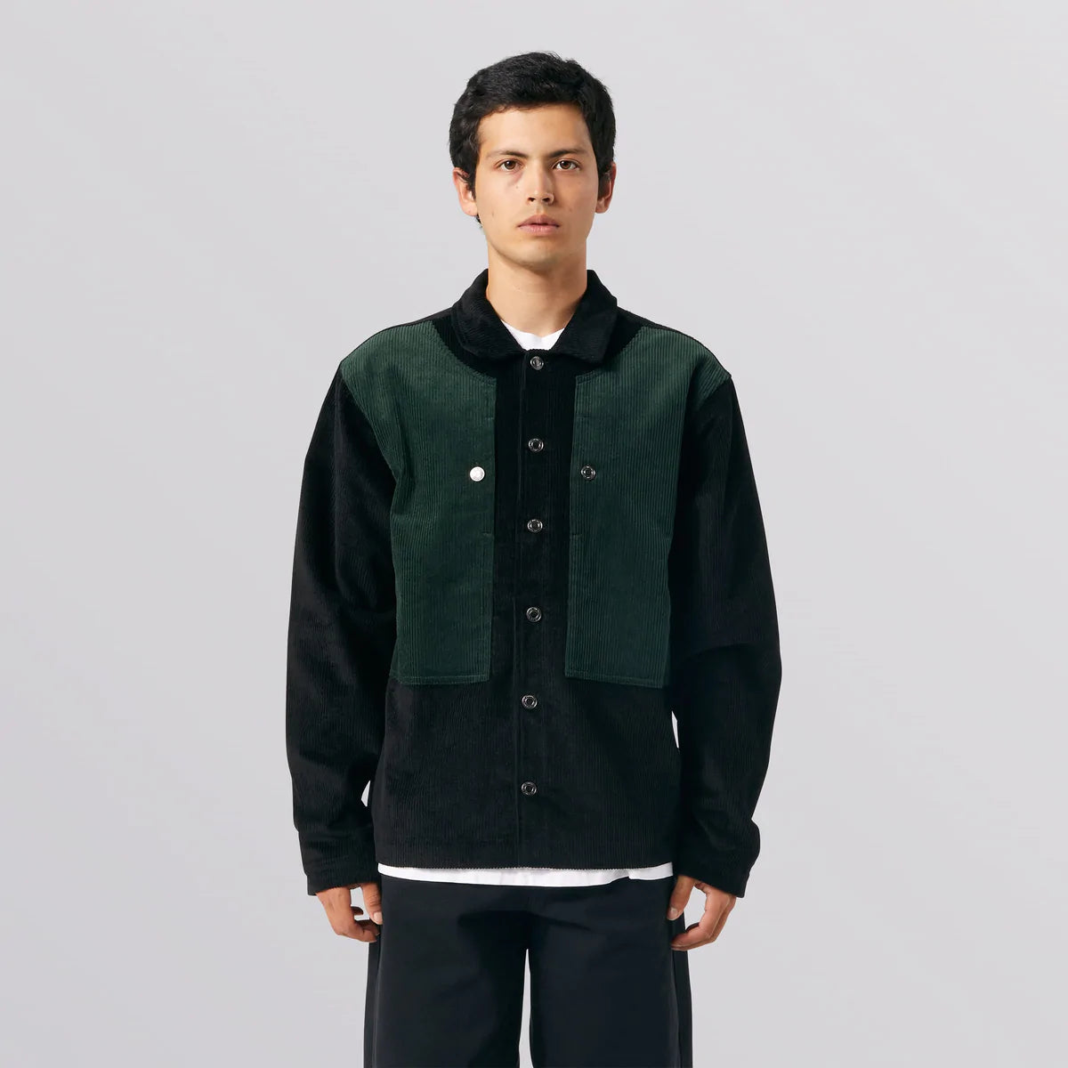 MARINA BOX OVERSHIRT (Black)