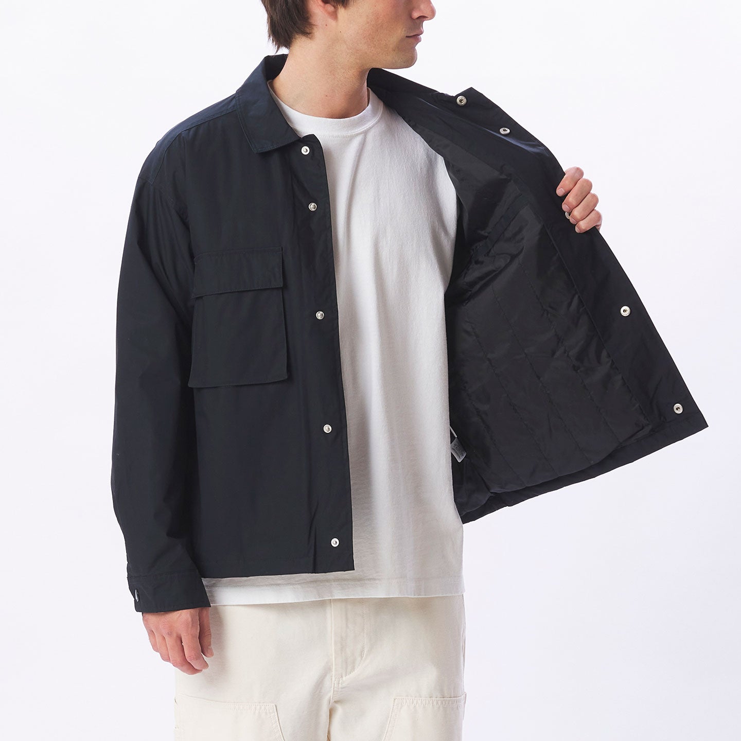 National Shirt Jacket (Black)