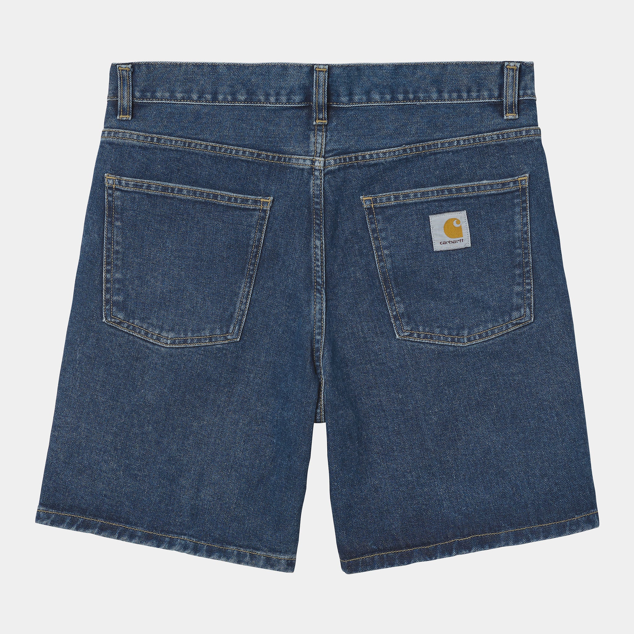 Newel Short Organic Cotton Maitland Denim, 13.5 Oz (Blue Stone Washed)