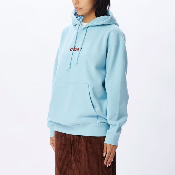 Obey Lowercase Hood (Sky Blue)