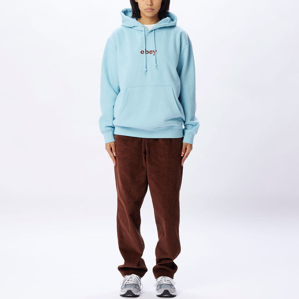 Obey Lowercase Hood (Sky Blue)