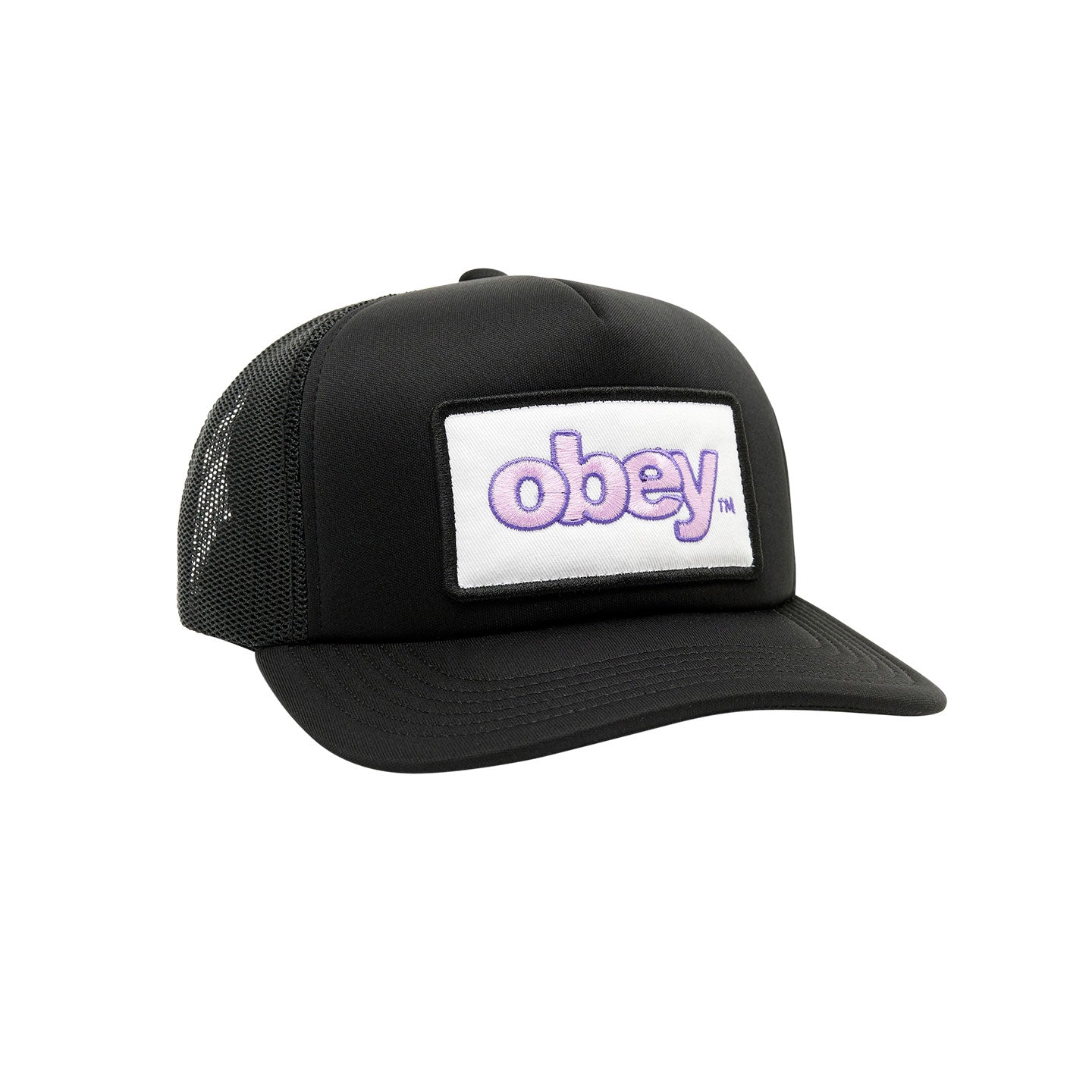 Obey Marked Trucker (Black)