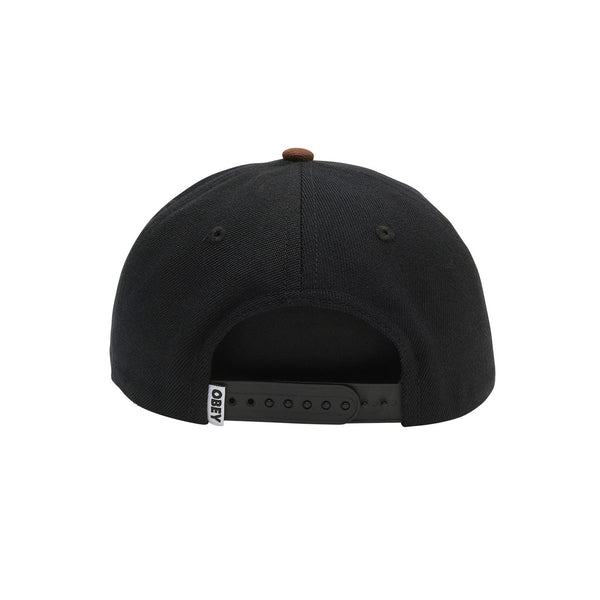 Obey Ritual 6 Panel Snapback (Black Multi)