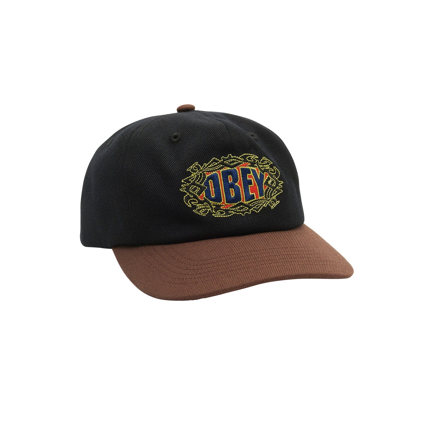 Obey Ritual 6 Panel Snapback (Black Multi)