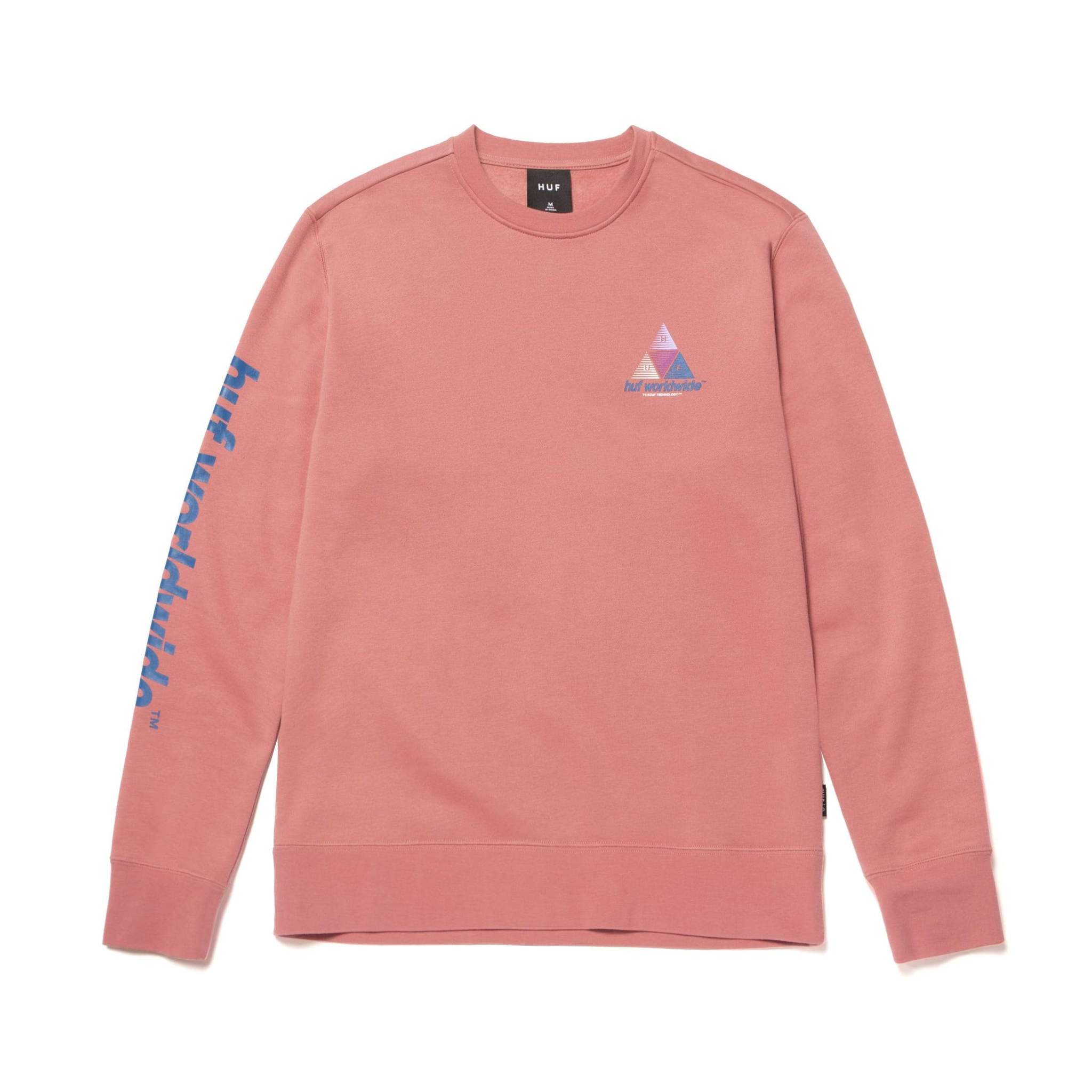 Prism TT Crewneck Sweatshirt (Dusty Rose)