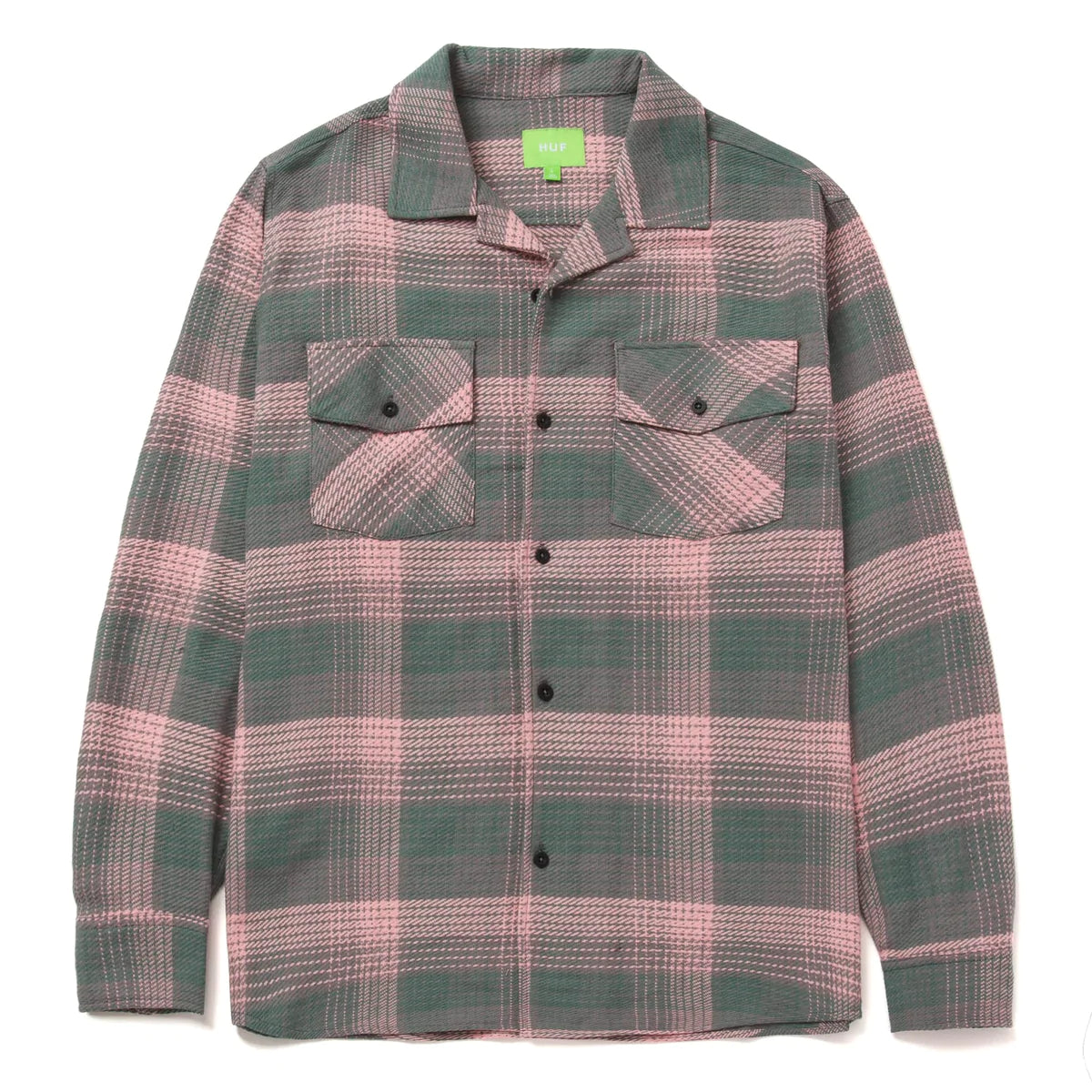 SMASH FLANNEL OVERSHIRT (Pink)
