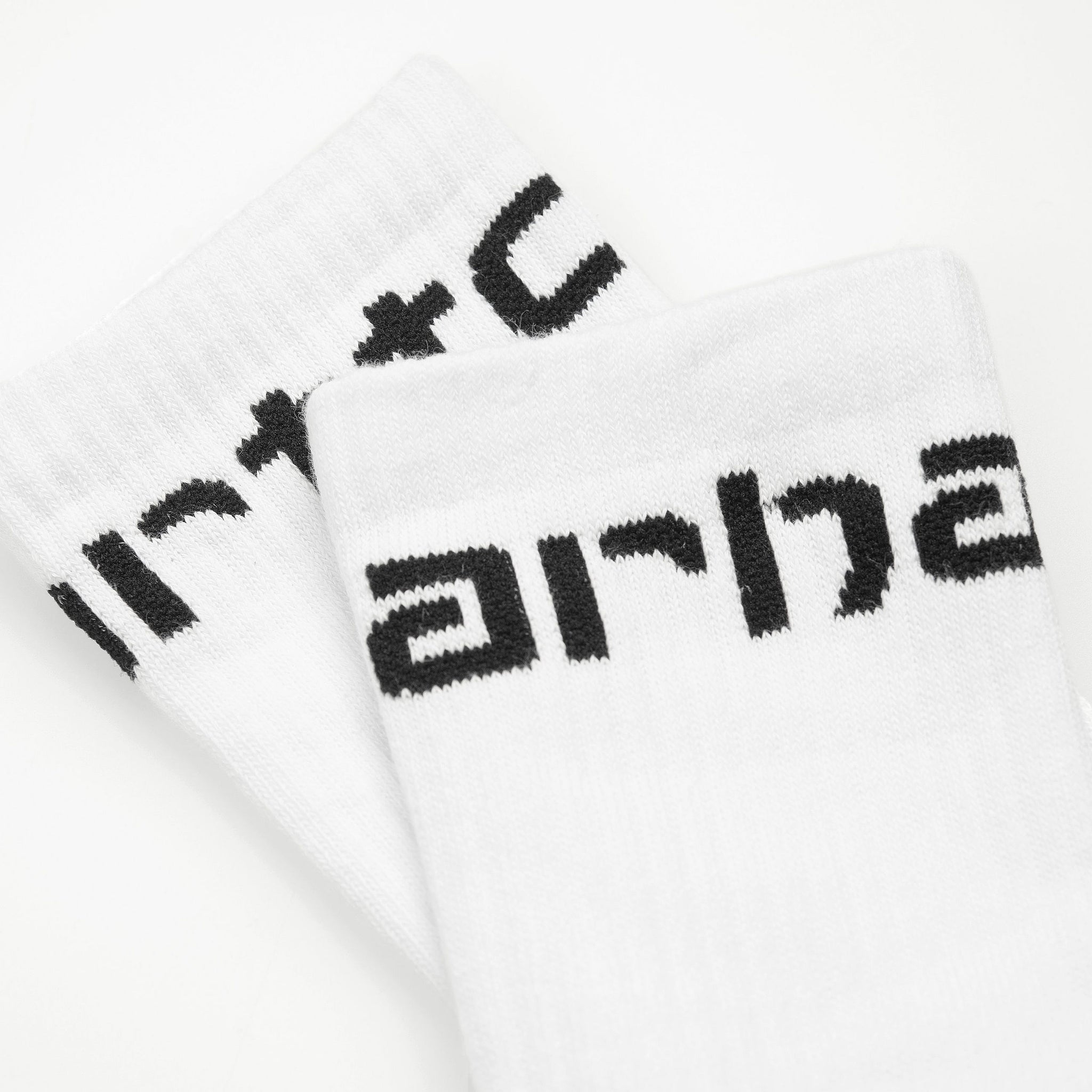 Carhartt Socks Cotton/polyester/lycra® Knit (White / Black)