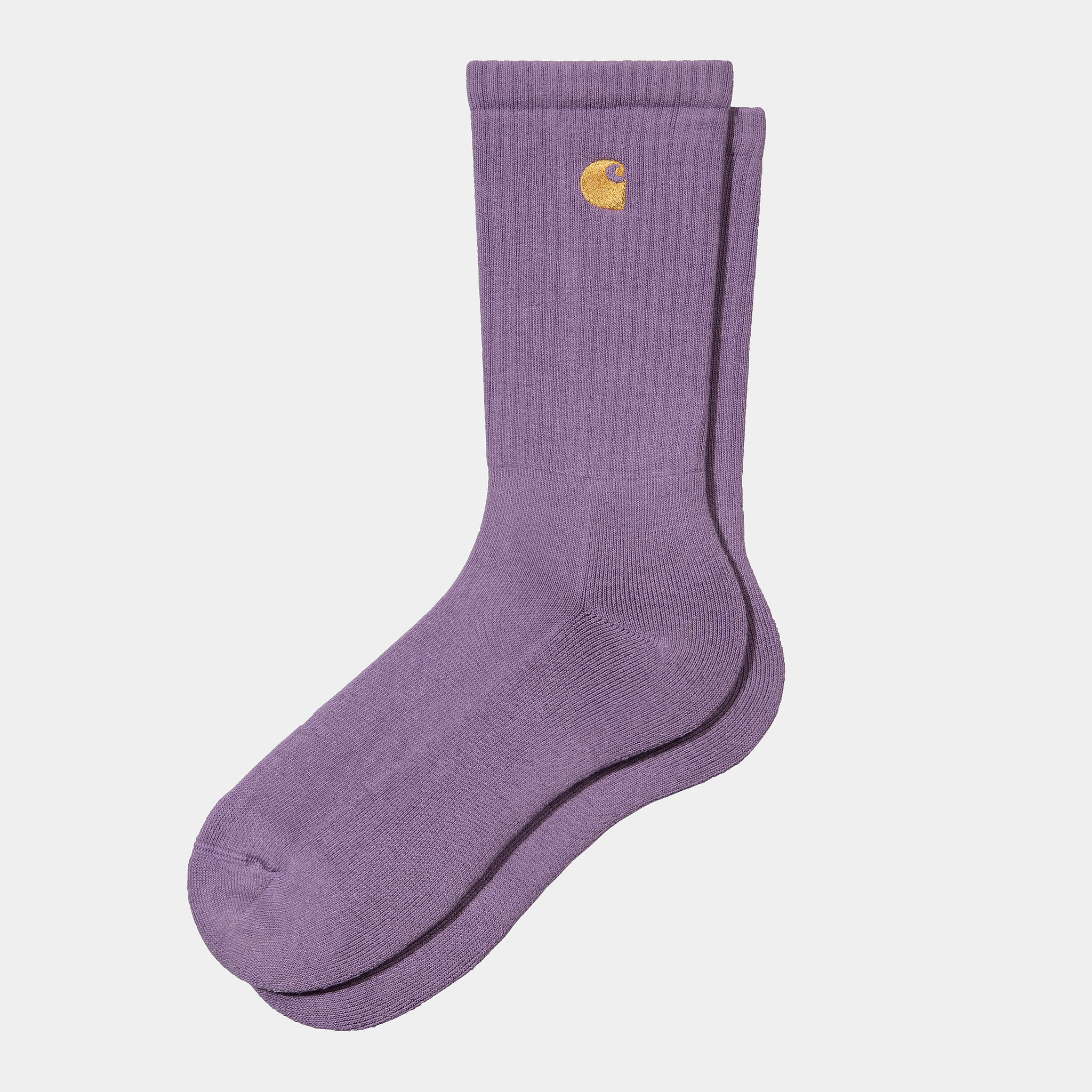 Chase Socks Cotton/polyester/lycra® Knit (Violanda / Gold)