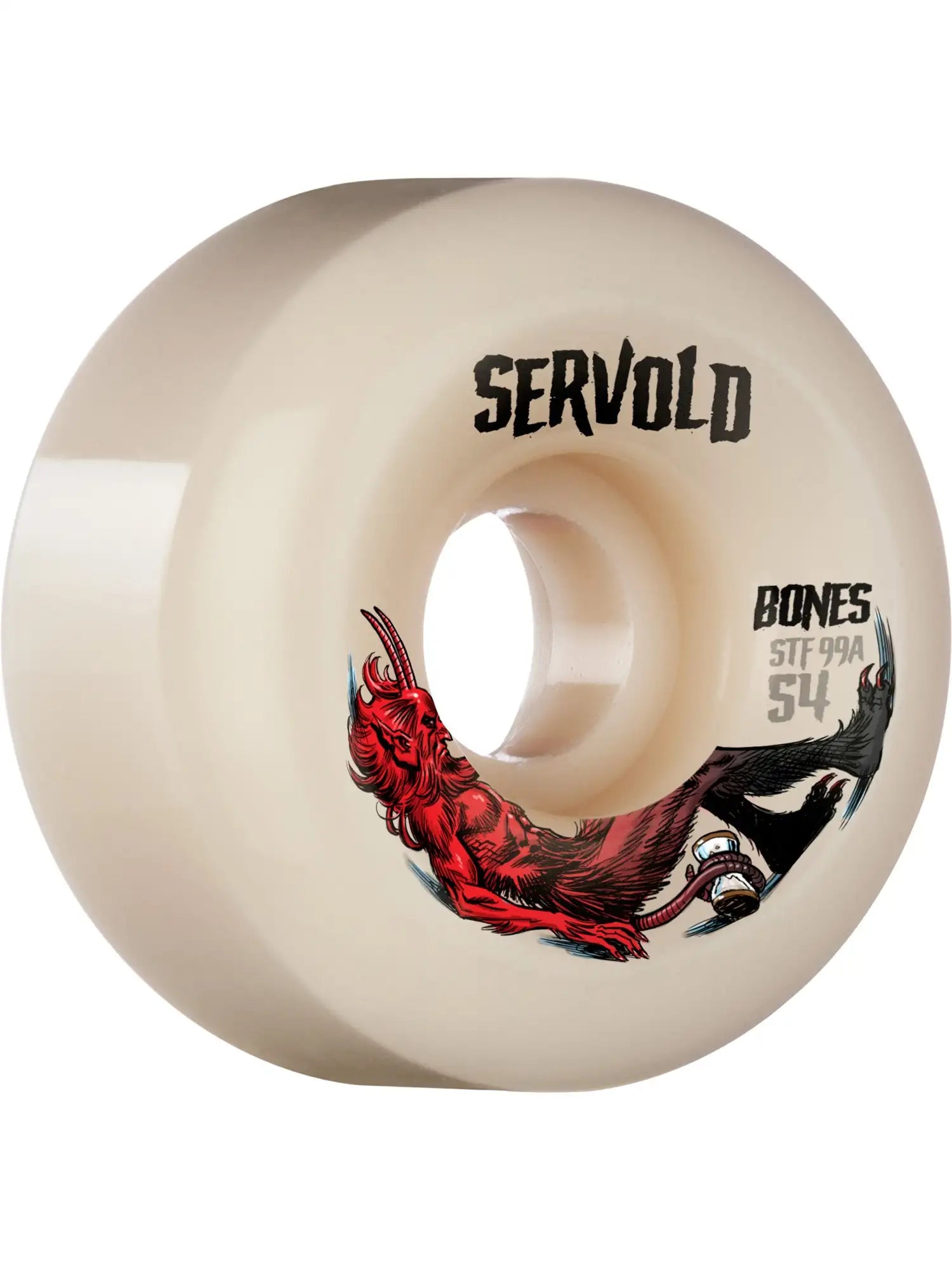 Bones Wheels 99A STF Trapped V6 Wide-cut 56mm Dakota Servold