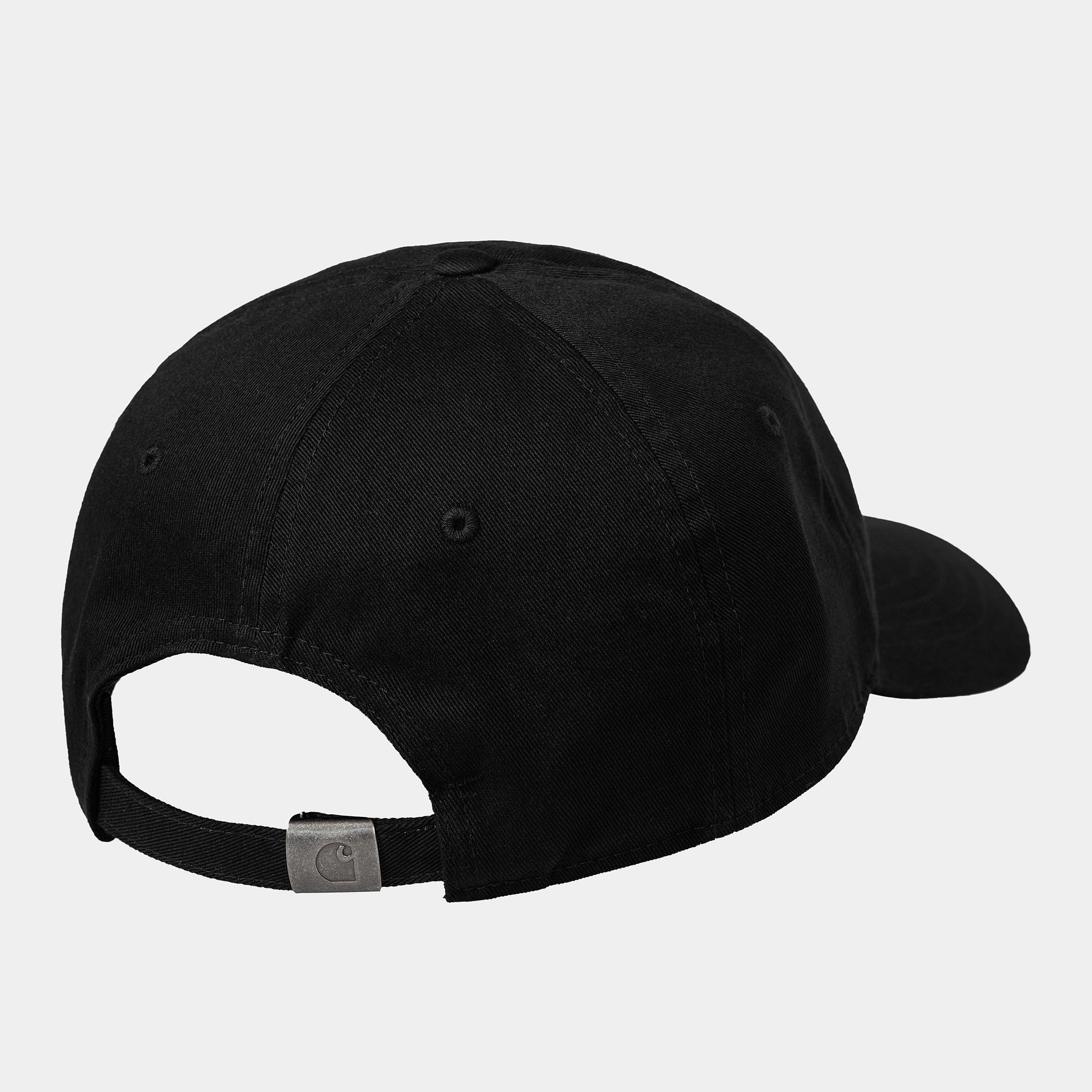 Madison Logo Cap Cotton Twill, 274 G/m² (Black)