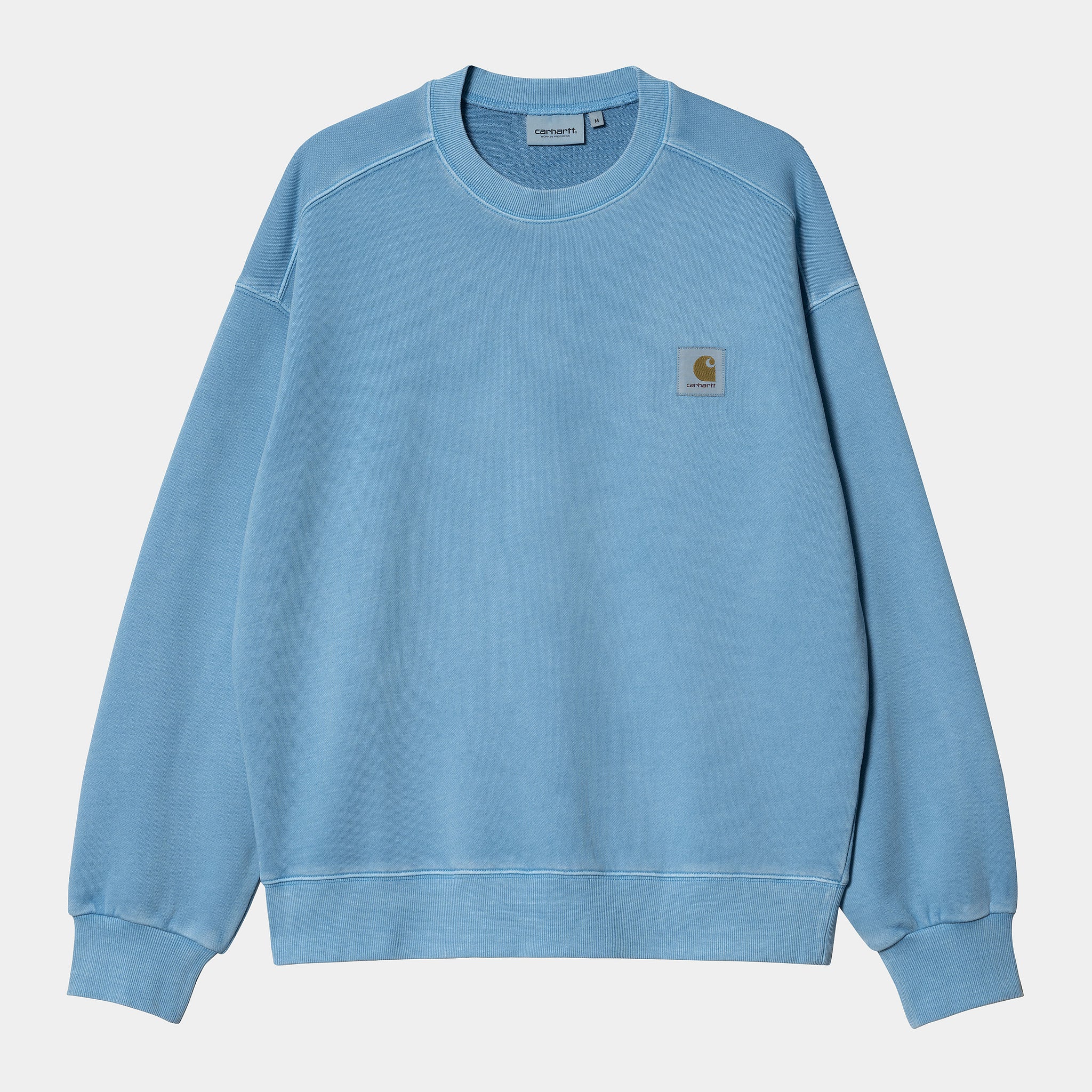 Nelson Sweat Cotton Sweat, 370 g/m² (Piscine garment dyed)