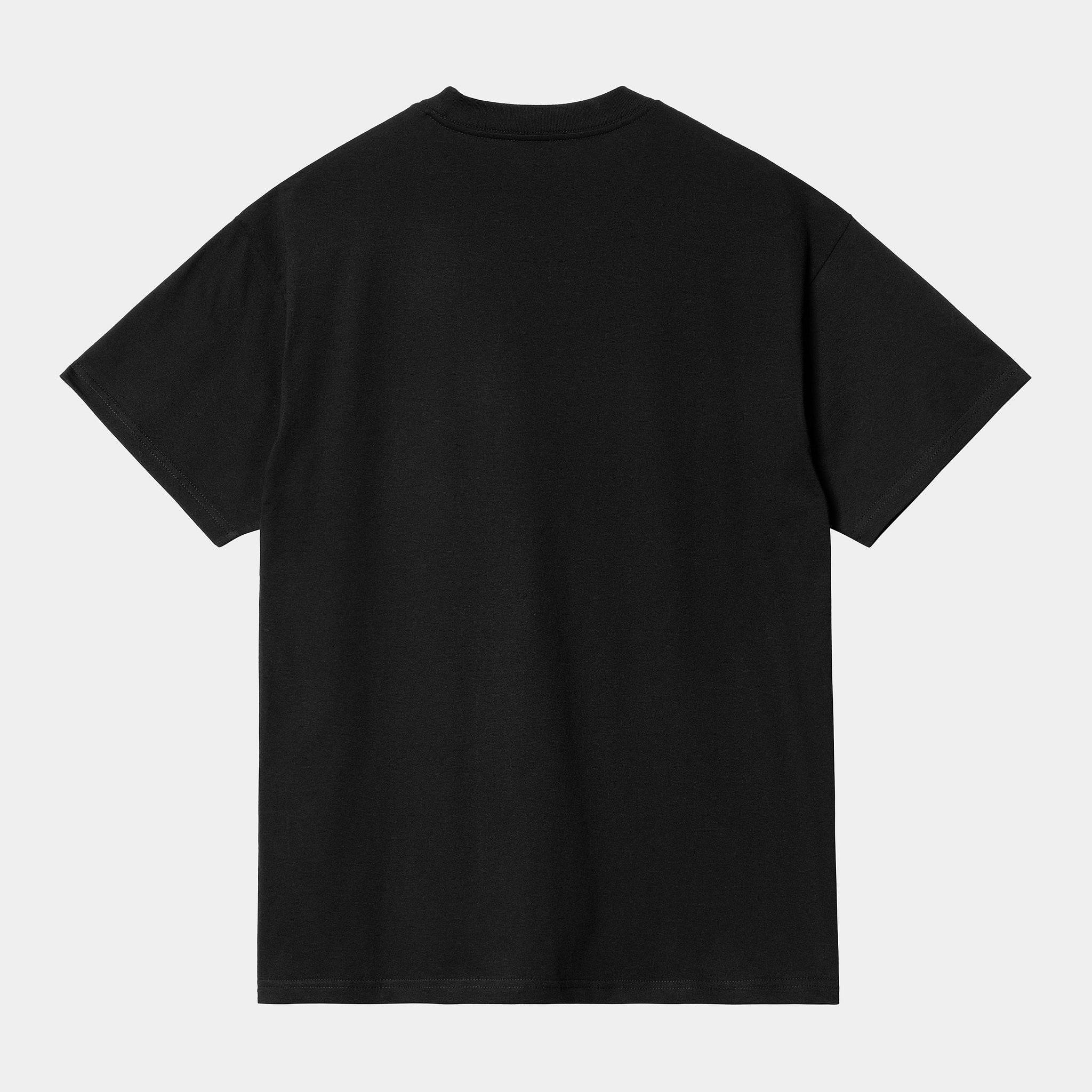 S/S Stretch Pocket T-shirt Cotton Single Jersey, 150 G/m² (Black)